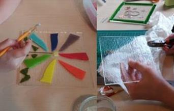 Introduction to fused glass workshop at Nene Park