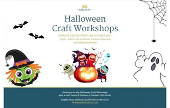 Halloween Craft Workshops, Burghley House