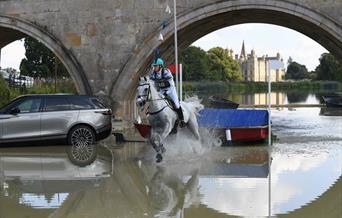 Horse trials Burghley