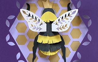 papercraft queen bee