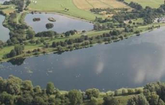 Ferry Meadows Aerial Image