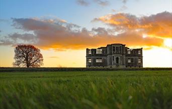 Lyveden at sunset
