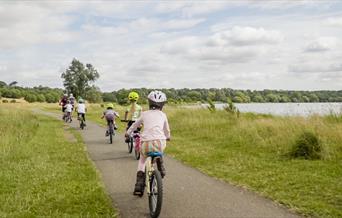 Cycling in Ferry Meadows