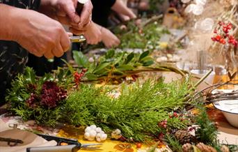 Wreath making