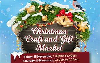 Peterborough Cathedral Christmas craft and gift market