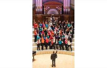 Men United in Song and Sing for Life 2021