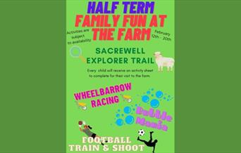 Half term at Sacrewell