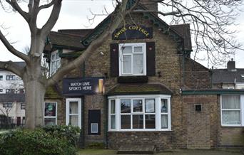 Front of Swiss Cottage