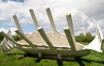 Festival Boat by  Sokari Douglas Camp