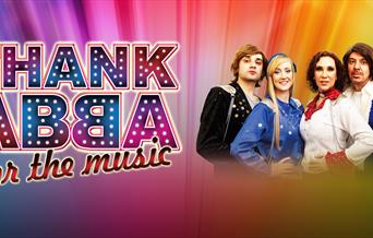 Thank Abba for the music poster