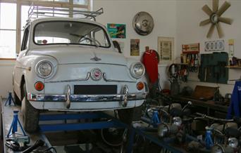 Garage stock image