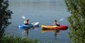 Kayaking in Ferry Meadows