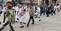 Morris dancers in Peterborough