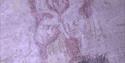 Heritage Open Days - 14th century wall painting at St Pega's Church - gossiping women