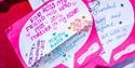 A back sign at Race for Life