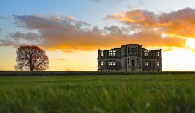 Lyveden at sunset