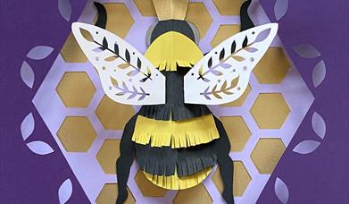 papercraft queen bee
