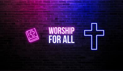 Worship for all banner