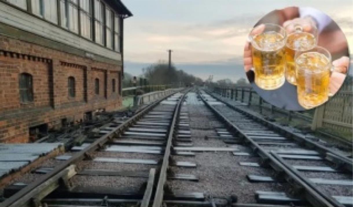Ale by rail at NVR
