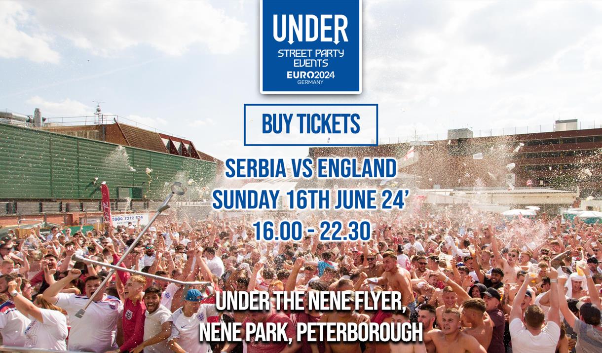 Under Street Party - Serbia Vs England - Euro 24