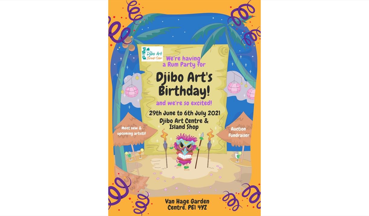 Djibo Art Island's Birthday!