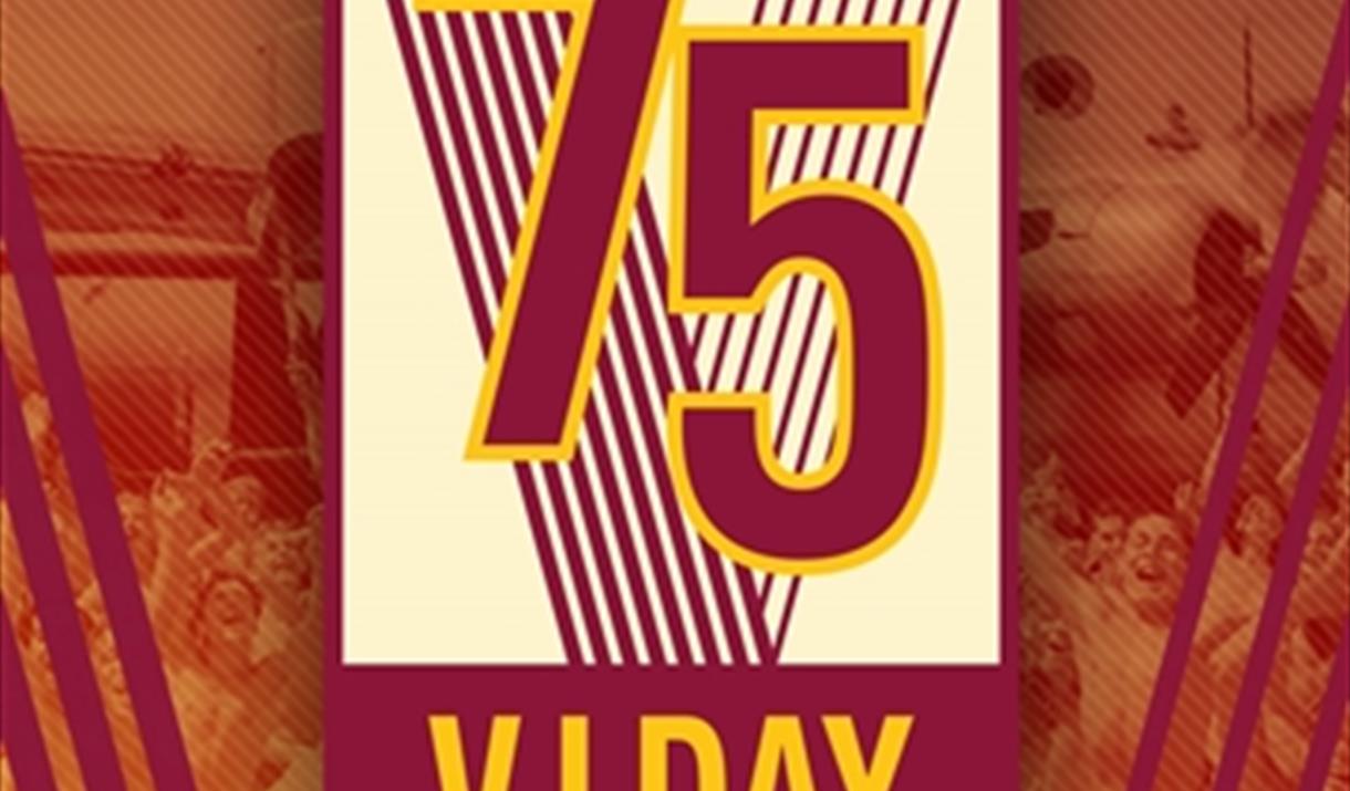 75th Anniversary of VJ Day Logo