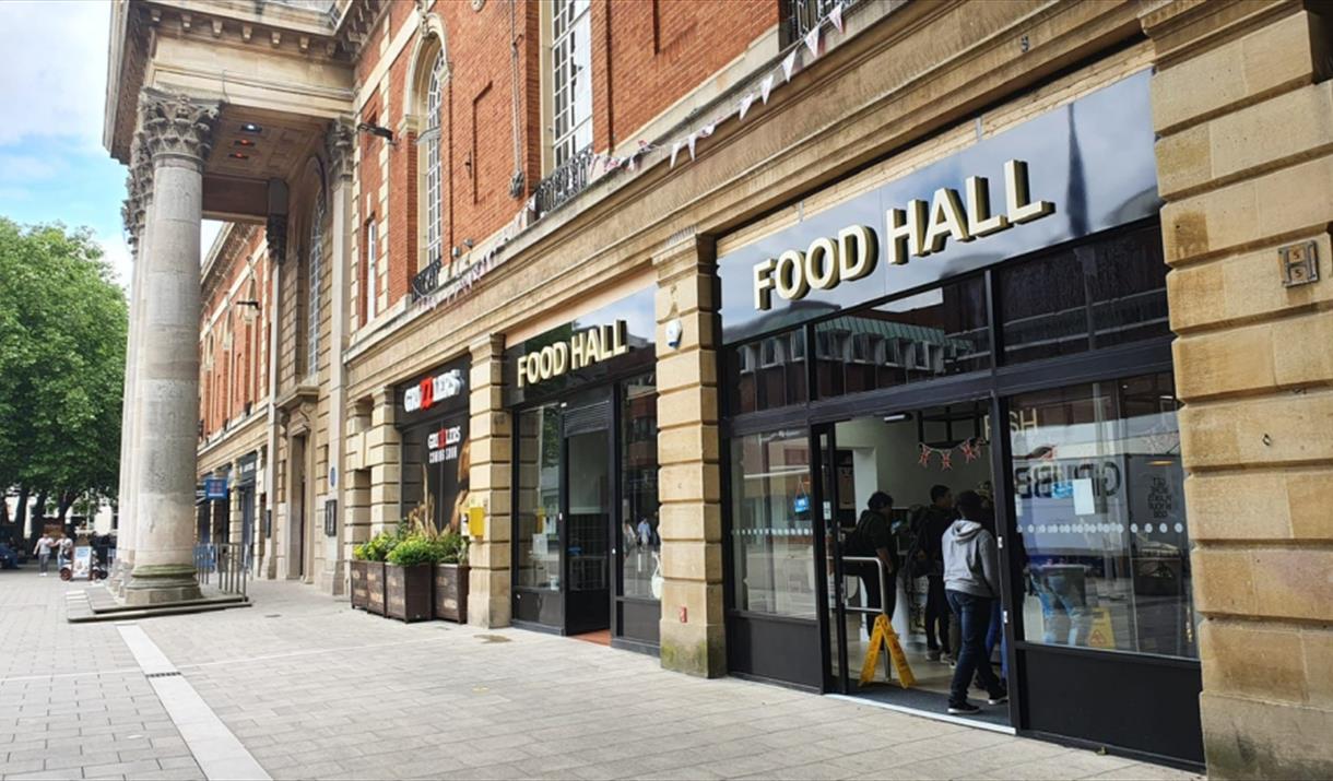 Food Hall on Bridge Street in Peterborough city centre