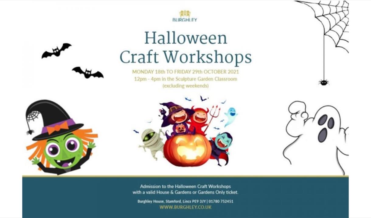 Halloween Craft Workshops, Burghley House