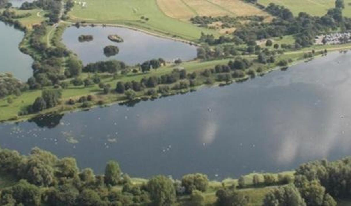 Ferry Meadows Aerial Image