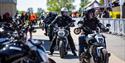 Bikers line up at the Devitt MCN Festival of Motorcycling 2021