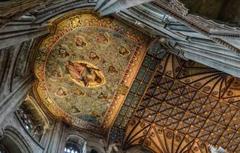 Peterborough Cathedral Ceiling Image