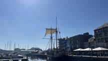 Johanna Lucretia ship at Plymouth Pirates Weekend