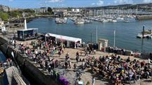 Seafest from above 
