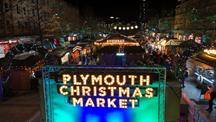 Plymouth Christmas Market Trader Stall