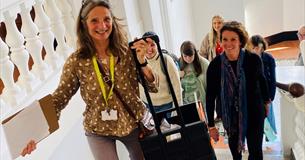 a group of box beginners