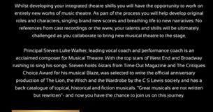 Encore Musical Theatre Open Evening