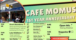 Cafe Momus 1st Year Anniversary