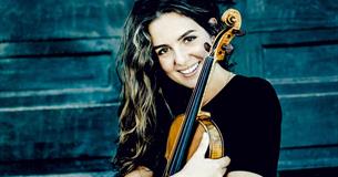 Chiara Sannicandro holding her violin