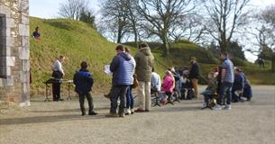 Good Friday at Crownhill Fort
