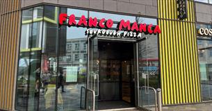 The exterior of Franco Manca at Drake Circus, The Barcode