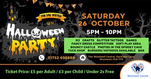 Halloween Party at Woolwell Centre