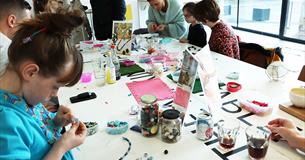 Children's beaded jewellery workshop Easter holidays Plymouth