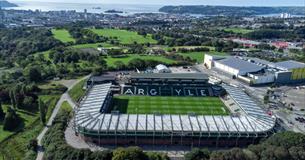 Plymouth Argyle FC aerial