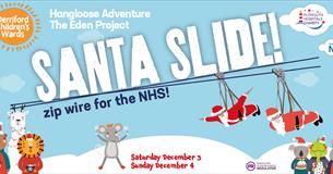 Santa Slide - Zip Wire for the Children's Wards at Derriford
