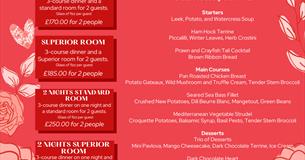 The Duke of Cornwall's Valentine's Packages