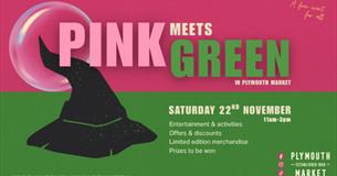 Pink Meets Green at Plymouth Market