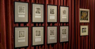 Photograph of a gallery wall