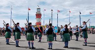 City of Plymouth Pipe Band at Old Town Square