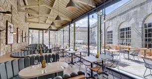 Wildwood restaurant in Royal William Yard, Plymouth