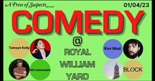 Comedy @ Royal William Yard:Saturday